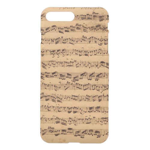 The Brandenburger Concertos No5 D_Dur 1721 iPhone 8 Plus7 Plus Case