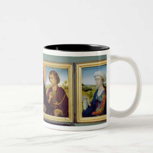 The Braque Family Triptych St John the Two_Tone Coffee Mug