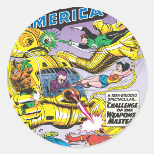 The Brave and The Bold Issue #29 - May Classic Round Sticker