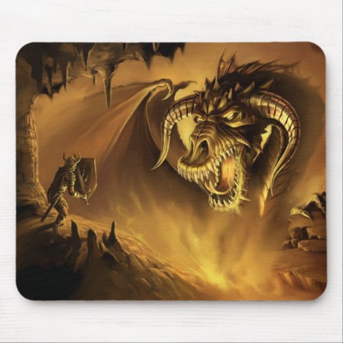 The Brave Knight _ Mousepad