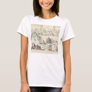 The Breach of Promise - cartoon hand coloured etch T-Shirt