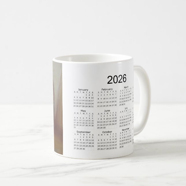The Bread of Life: Holy Eucharist 2026 Calendar Coffee Mug (Front Right)