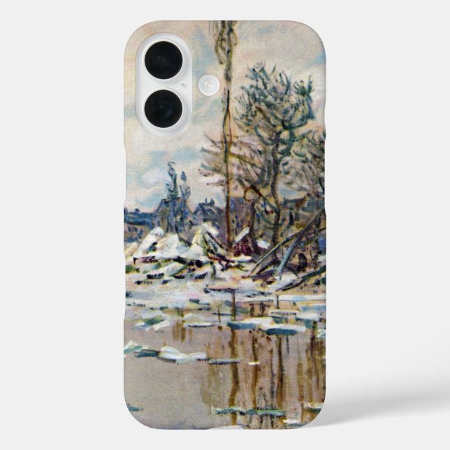 The Break Up of the Ice by Claude Monet Case-Mate iPhone Case (Back)