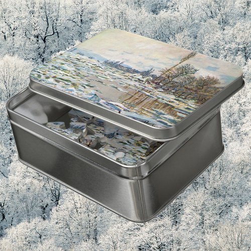 The Break Up of the Ice by Claude Monet Jigsaw Puzzle