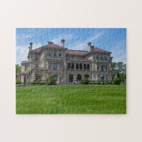 The Breakers A Gilded Masterpiece in Newport Jigsaw Puzzle