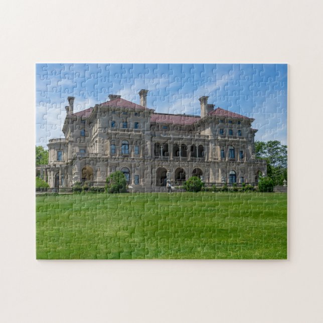 The Breakers: A Gilded Masterpiece in Newport Jigsaw Puzzle (Horizontal)