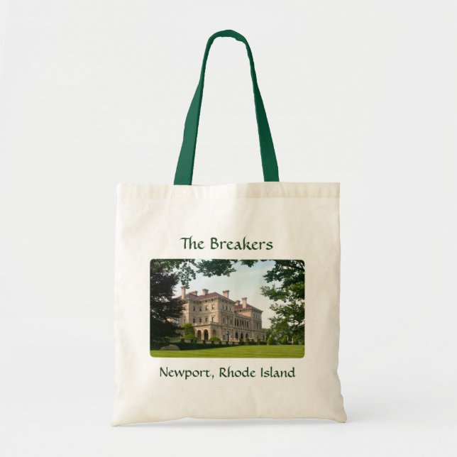 The Breakers  Mansion Newport RI Budget Tote Bag (Front)