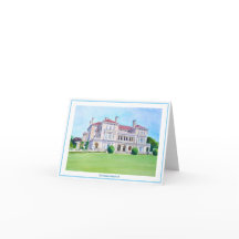 The Breakers Newport RI Blank Note Card