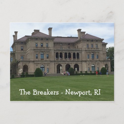 The Breakers Newport RI Postcard