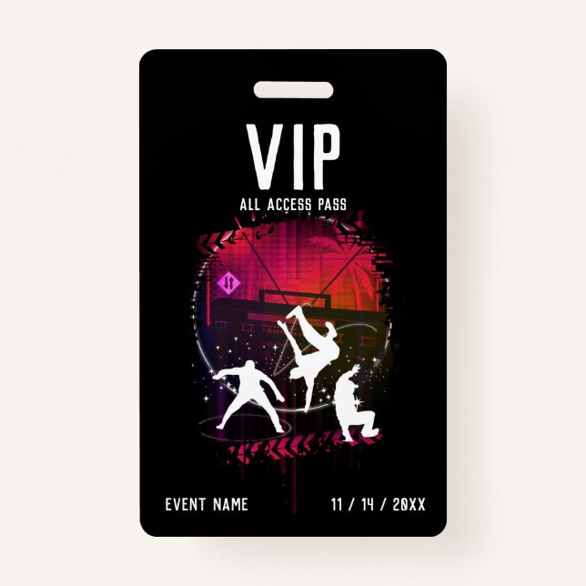 The Breakers VIP All Access Pass Badge (Front)