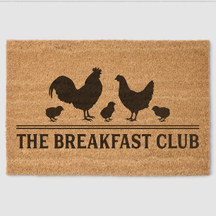 The Breakfast Club Coir Doormat – Farmhouse Chicke Fiber Doormat