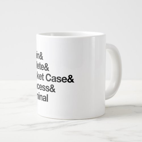 The Breakfast Club Crew Jumbo Mug