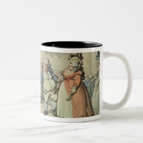 The Breakfast from Scenes at Bath wc  ink an Two_Tone Coffee Mug