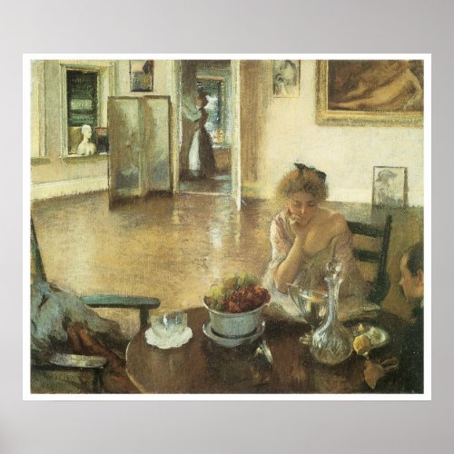 The Breakfast Room 1903 Edmund Charles Tarbell Poster