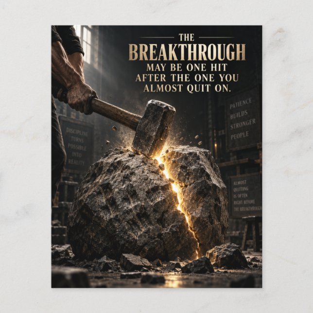 The Breakthrough Flyer (Front)