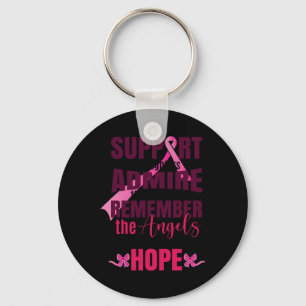 The Breast Cancer Fighters Breast Cancer Awareness Keychain