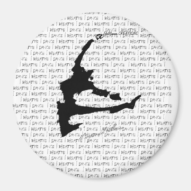 The Breath of a dancer Magnet (Front)