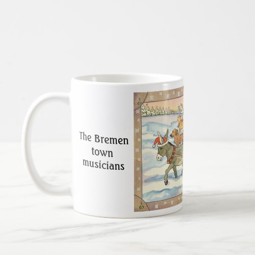 The Bremen Town Musicians Coffee Mug