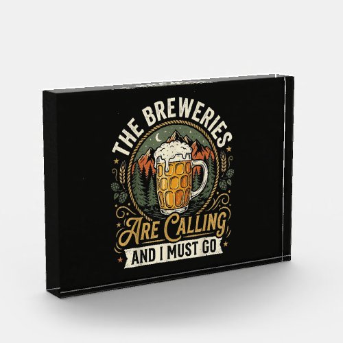 The Breweries are Calling and I Must Go Photo Block