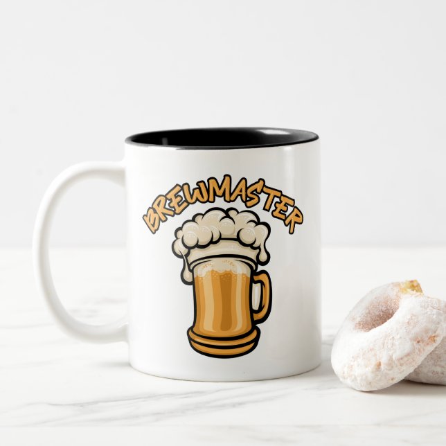 The Brewmaster Need a Beer Mug (With Donut)