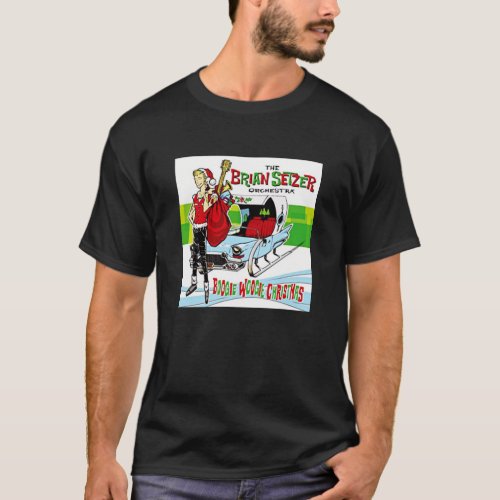 THE BRIAN SETZER ORCHESTA BOOGIE WOOGIE CHRISTMAS  T_Shirt