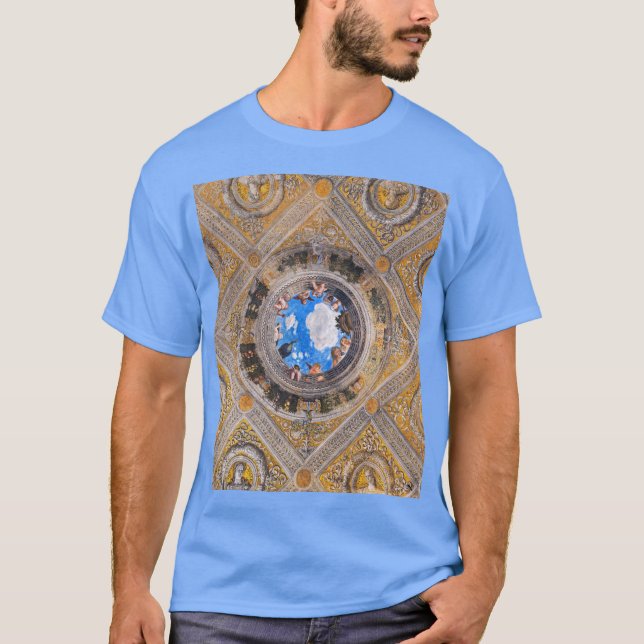 The Bridal Chamber, Ceiling by Andrea Mantegna  T-Shirt (Front)