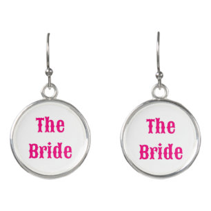 The Bride Bachelorette Party Earrings