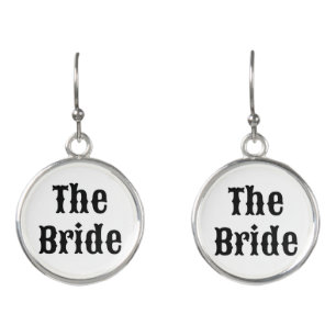 The Bride Bachelorette Party Earrings