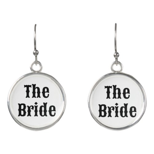  The Bride Bachelorette Party Earrings