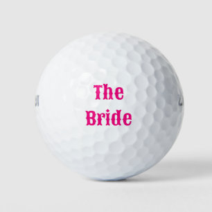 The Bride Bachelorette Party Golf Balls