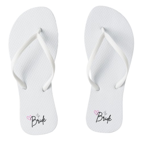 The Bride Bride Themed Hens Party Thongs  Flip Flops