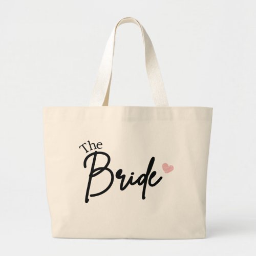 The Bride Bridesmaid Party gift Bachelorette Pa  Large Tote Bag