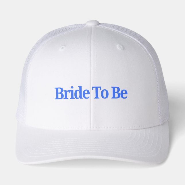The Bride Cap | Bridal Baseball Cap for Wedding &  (Front)