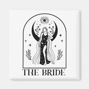 The Bride Coven Witchy Gothic Wedding Bachelorette Magnet