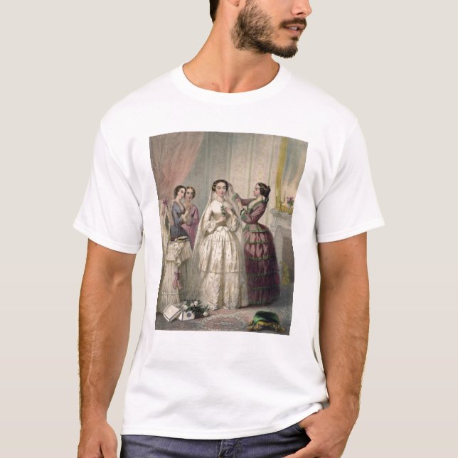 The Bride, engraved by J. Battannier, 1852-53 T-Shirt (Front)