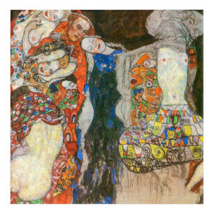 The Bride Gustav Klimt Acrylic Print