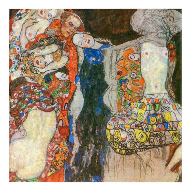 The Bride | Gustav Klimt | Acrylic Print (Front)