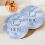 The Bride Is On Cloud Nine Bachelorette Party Paper Plates<br><div class="desc">These are The Bride Is On Cloud Nine Bachelorette Party Paper Plates!</div>
