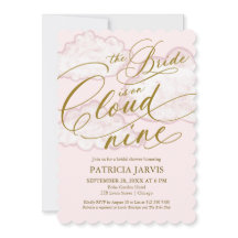 The Bride Is On Cloud Nine Modern Bridal Shower