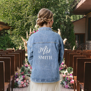 The Bride Mrs. Denim Jacket