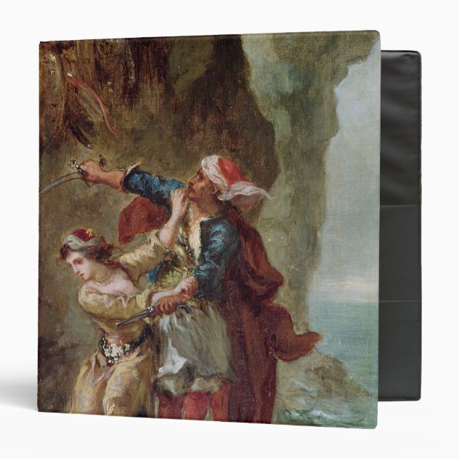 The Bride of Abydos, 1843 3 Ring Binder (Front/Inside)