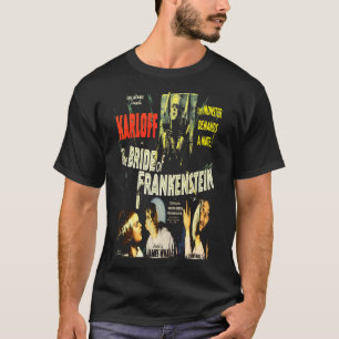 The Bride of Frankenstein Horror V24 Men's T-Shirt