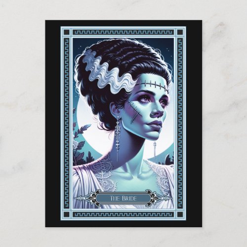 The Bride of Frankenstein Tarot Card