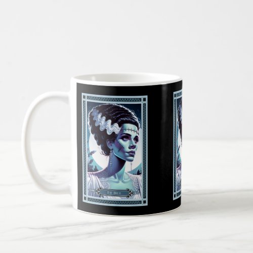 The Bride of Frankenstein Tarot Card Coffee Mug