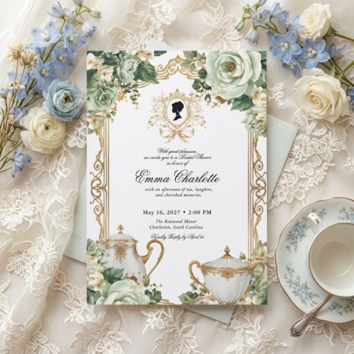 The Bride of the Season Regency Bridal Shower Invitation