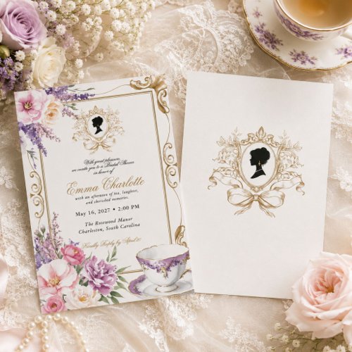 The Bride of the Season Regency Bridal Shower Invitation