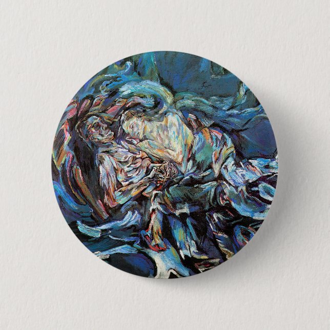 The Bride of the Wind (The Tempest) Pinback Button (Front)
