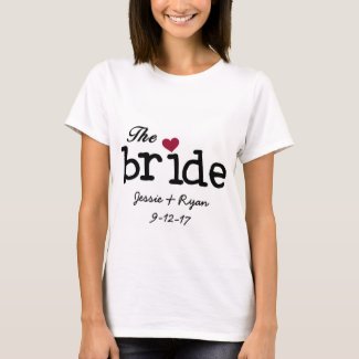 The Bride Personalized T-shirt