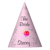 The Bride Pink Shower / Bachellorette Party Hat