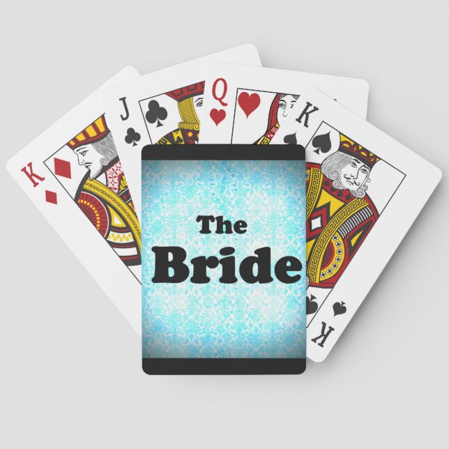 The Bride Poker Cards (Back)